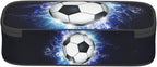 SNAPMADE Soccer Ball Pencil Box Sports Pencil Case - Image 7