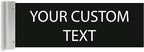 ALPHA DOG SIGNS Custom Projecting Hallway Nameplate, Personalized 2-Line Text by AlphaDog