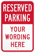 SmartSign Custom Reserved Parking Sign by SmartSign