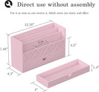 Wisuce Bamboo Mail Organizer Countertop Desktop - Image 3