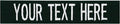 Custom Uniform Name Tapes Solid Colors. Hunter Green Fabric, 5 Inch Sew on by NORTHERNSAFARI