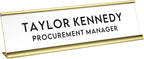 Custom Engraved Desk Plate | Personalized by 904Custom