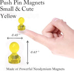 MHDMAG Magnetic Push Pins Powerful Push Pin Magnets - Image 2