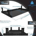 FRMSAET Under Desk Keyboard Tray Heavy-Duty All-Metal Material 20/24/30 inches - Image 4