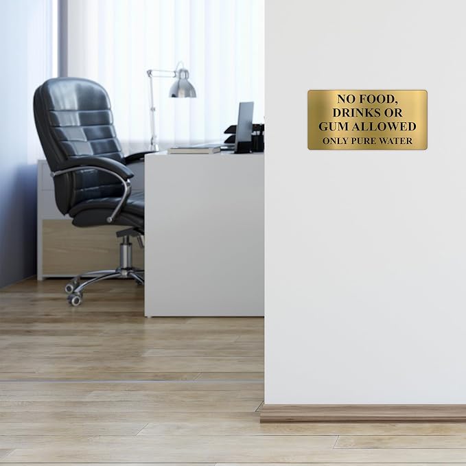 SmartSign Custom Brass Sign - Image 2