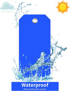 500 Plastic Shipping Tags with Wire - Image 3