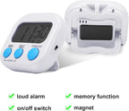 Weewooday 12 Pcs Digital Kitchen Magnetic Timer Bulk Classroom Count up - Image 3