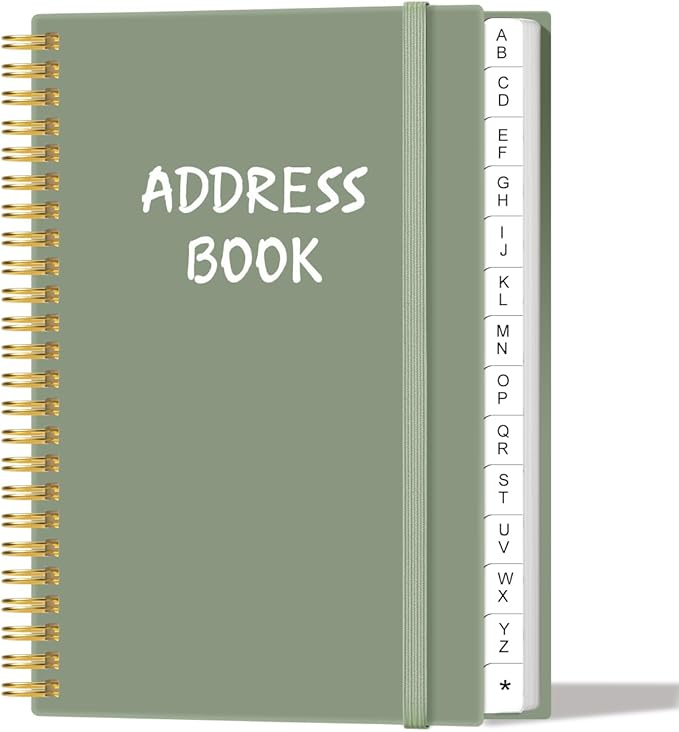 Address Book with Alphabetical Tabs by Heveboik
