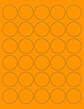 8-1/2 x 11" Neon Color High Light Fluorescent Labels by NextDayLabels