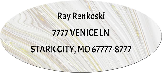 Made in USA Custom Return Address Stickers Labels Customized Mailing Label by HOOKAH+SUN