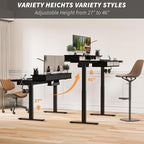 Kingant 55 x 30 Inch Electric Standing Desk - Image 7