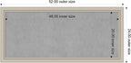 Amanti Art Silver Framed Magnetic Board 24x52 Oversize Vision Board - Image 4