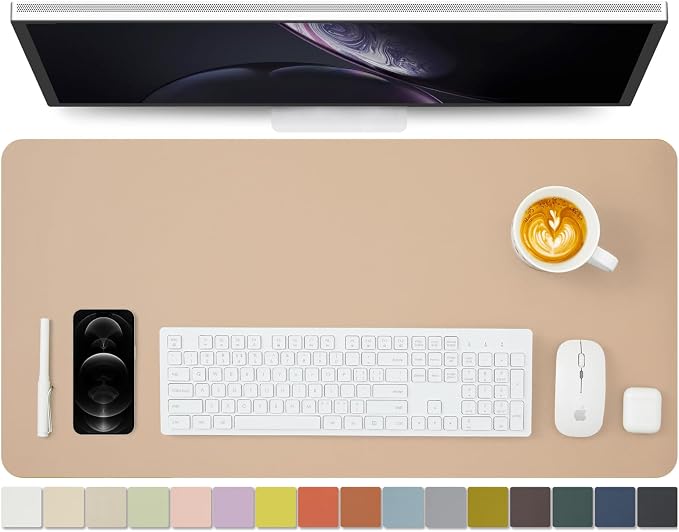 Leather Desk Mat by HOMIEAZICOZI