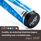 Conklin Duragraph Fountain Pen Ice Blue - Image 7