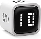 Rotating Productivity Timer 5, 60 Minutes Preset, Desk Cube w/Gravity Sensor by Exlliy