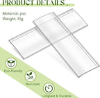 72 Pieces Clear Plastic Adhesive Shelf Tag & Price Label Holders - Image 4