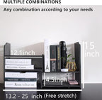 YGYQZ Adjustable PVC Desktop Organizer Storage Rack - Image 6