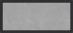 Amanti Art Black Framed Magnetic Board 23x51 Oversize Vision Board by AmantiArt