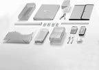 Enday Index Card Holder Grey, 3x5 Note Flash Card Organizer Case, Stackable - Image 7