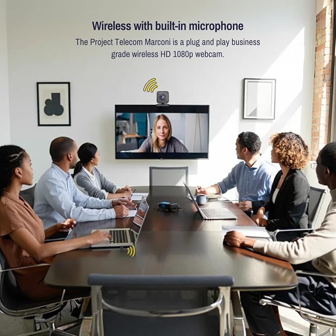 Project Telecom 1080p Wireless Webcam - Image 5