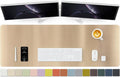 Large Desk Mat - 47.2"x 17" Non-Slip PU Desk Pad by HOMIEAZICOZI