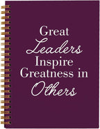 OXW Purple Meeting Notebooks for Work, Leadership Gifts Office Work Notebook by Unknown