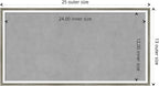 Amanti Art Silver Framed Magnetic Board 13x25 Small Vision Board - Image 4