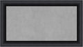 Amanti Art Black Framed Magnetic Board 15x27 Small Vision Board by AmantiArt