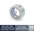 PANDRI Clear Packing Tape, 36 Rolls Heavy Duty Packaging Tape - Image 2