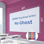 Dry Erase Whiteboard Paper, Large White Board Stickers by AFMAT