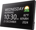 Raynic Digital Clock, Large Display Calendar Clock by Raynic