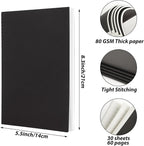 MIVIDE 50 Pack A5 Kraft Notebooks, Lined Travel Notebooks - Image 2