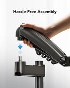 HUANUO Single Monitor Arm, Adjustable Desk Mount - Image 4