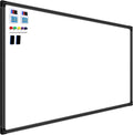 H-Qprobd 8'x4' Whiteboard Commercial-Grade Large Magnetic Dry Erase White Board by H-Qprobd