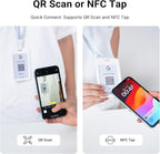 HotLabel – Google Review Card 5-Pack – White – NFC Tap & QR Code – Includes 5 - Image 4