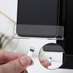 2PCS Multifunction Clear Computer Monitor Memo Boards （Left & Right） Acrylic - Image 4