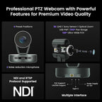 NEARITY 2K Conference Room Camera System, 2X Scalable Conference Speakerphones - Image 3