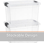 Superio Clear Storage Boxes - Image 4