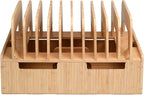 MobileVision Bamboo 12-Port Charging Station & Docking Organizer - Image 4