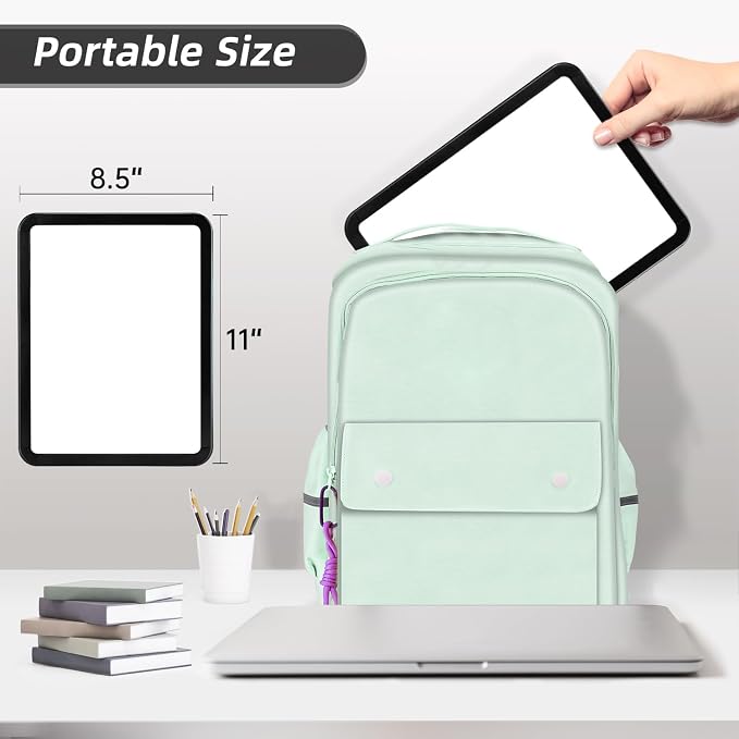 VUSIGN Small White Board Dry Erase, 8.5'' x 11'' Magnetic Dry Erase Board - Image 5