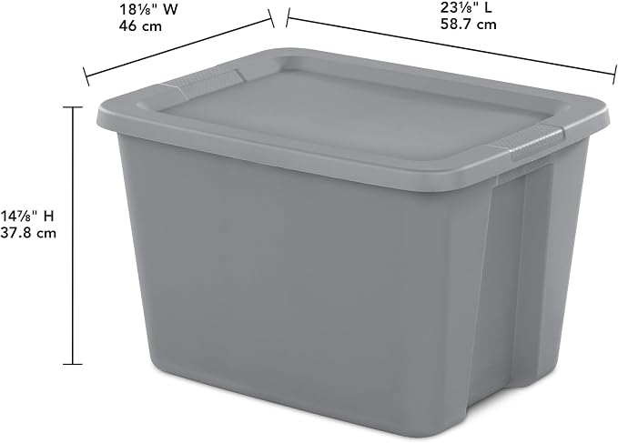 18 Gallon Plastic Storage Bin - Image 3