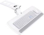 HUANUO Keyboard Tray Under Desk, 360 Adjustable Ergonomic Sliding Keyboard & by HUANUO