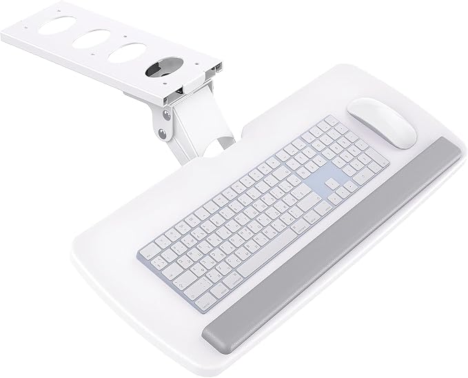 HUANUO Keyboard Tray Under Desk, 360 Adjustable Ergonomic Sliding Keyboard & by HUANUO