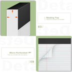 Note Pads 8.5 x 11.75 Writing Pads, 10 Pack, Double-Side Printed Lined Paper - Image 5