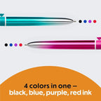 BIC 4 Color Smooth Gradient Retractable Ballpoint Pen - Image 4