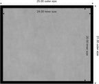 Amanti Art Black Framed Magnetic Board 21x25 Medium Vision Board - Image 3