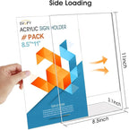 SVOPY Acrylic Sign Stand Holders - Image 2