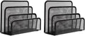 wishacc Folder Holder Desk, 2 Pack Mail Organizer Letter Holder by wishaccDirect