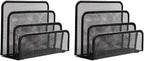 wishacc Folder Holder Desk, 2 Pack Mail Organizer Letter Holder by wishaccDirect