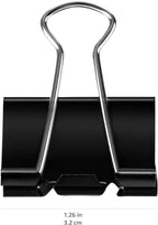 Amazon Basics Binder Paper Clips, Medium Clip, 2 Pack of 12 - Image 7